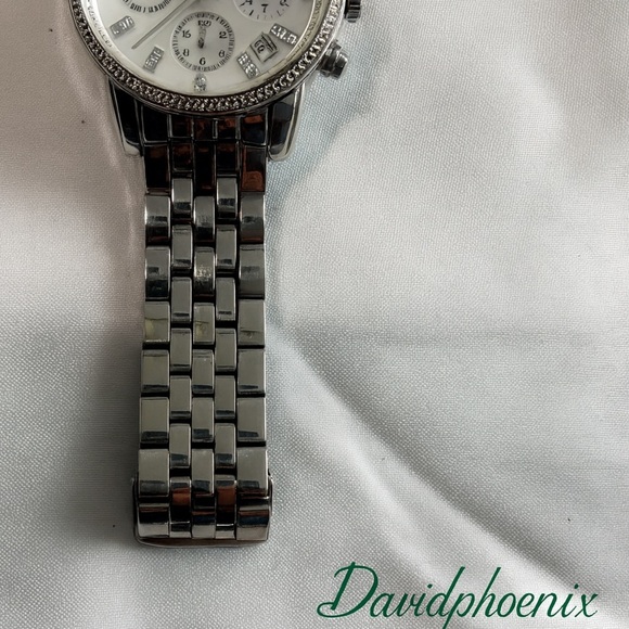 Michael Kors Silver Chronograph Watch - Picture 5 of 7